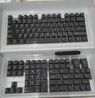 182 Teclas Set Gris Oscuro/Gris Vintage