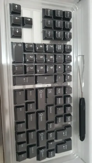 182 Teclas Set Gris Oscuro/Gris Vintage