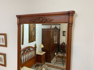 Dormitorio Matrimonio Completo Tallado en Madera