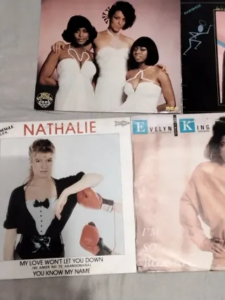 Lote 7 Vinilos Dance, Pop, R&B