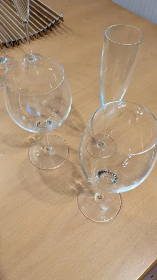 Set 18 Calici Villeroy & Boch Borgogna/Bordeaux/Cava