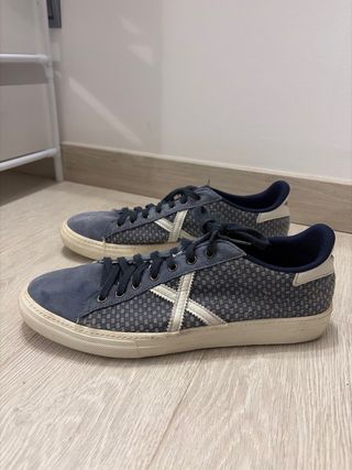 Zapatillas Munich Talla 45 Azul/Blanco