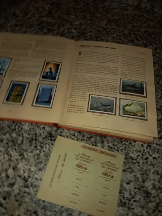 ALBUM COMPLETO LAS MARAVILLAS DEL MUNDO