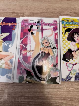 Rosario to Vampire 1, 2, 3, 4