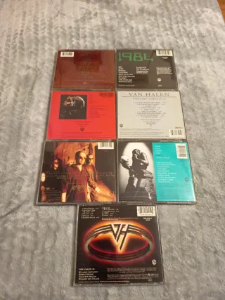 Van Halen lotto 7 cd 1st Press David Lee Roth