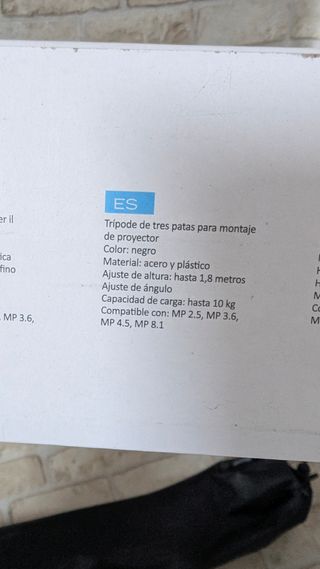 Trípode Overmax 180 Soporte Proyector