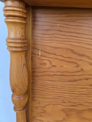 Cabecero de madera provenzal