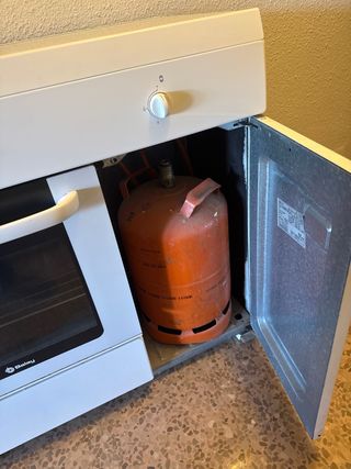 Cocina de gas butano