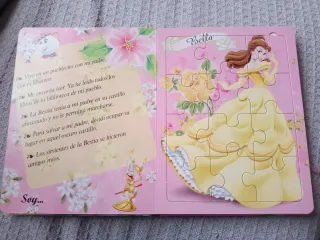 Libro de puzzles Disney Princesas