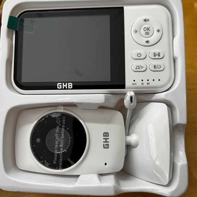 GHB Camara Vigilabebe  3.2"HD 2100mAh Recargable