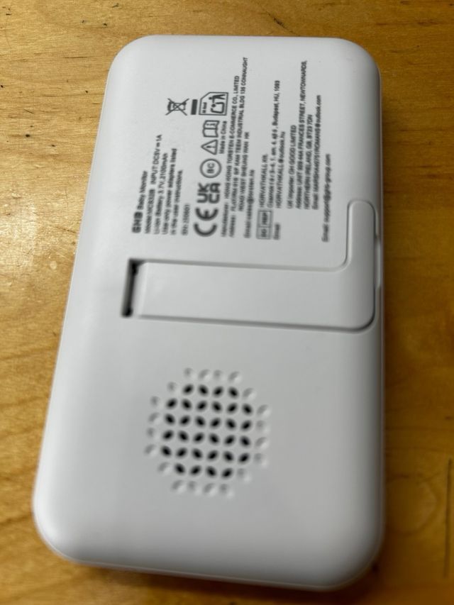 GHB Camara Vigilabebe  3.2"HD 2100mAh Recargable