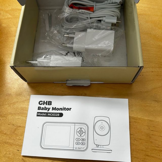 GHB Camara Vigilabebe  3.2"HD 2100mAh Recargable