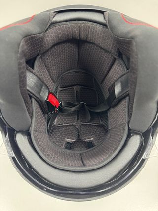 Casco Moto Retro Negro