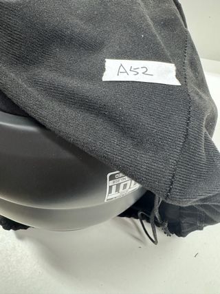 Casco Moto Retro Negro