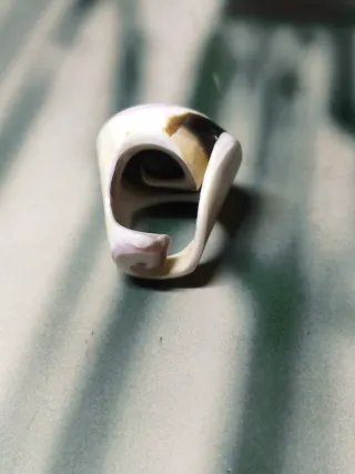 Anillo Vintage Caracola Resina
