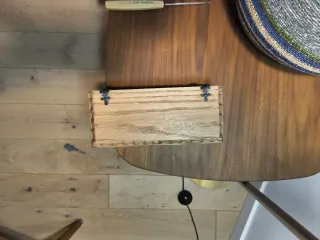 Caja Madera Roble Arte Vasco Hecha a mano