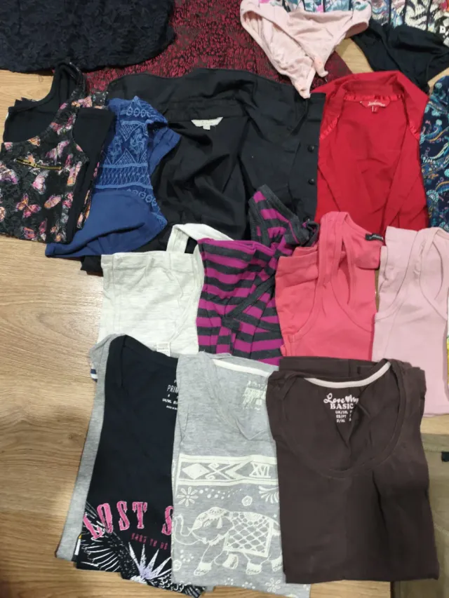 Lote de camisetas variadas