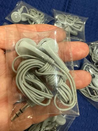 Lote de Auriculares Grises