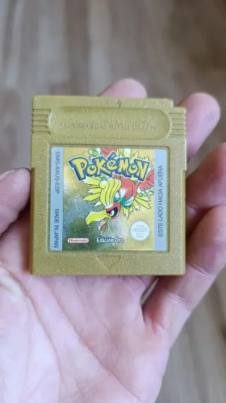 Pokemon Edición Oro Game Boy DMG-AAUS-ESP