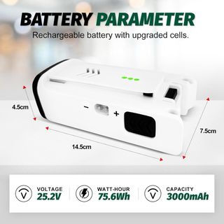 NUEVO! Batería VC 6, VC 7 Cordless ourfamily