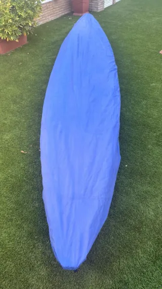 Kayak 2 plazas con remos y carrito