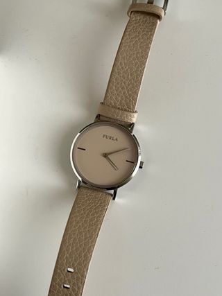 Orologio Furla donna cinturino in pelle beige