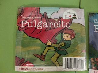 6 cuadernos actividades+ CD + calcamonías