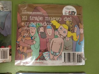 6 cuadernos actividades+ CD + calcamonías