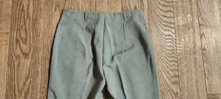 Pantaloni palazzo sartoriali grigio chiaro