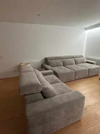 NUEVOS Conjunto 2 sofás tela 290 y 170cm