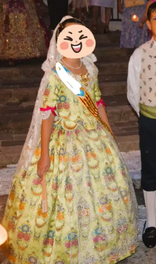 Traje Fallera Niña 4-10 Años