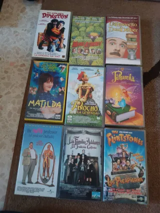 Películas VHS Originales Varias