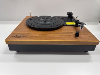Reproductor Vinilo VIFLYKOO Marrón/Negro