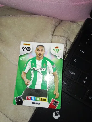Carta Panini 4 EA Sports Boyé