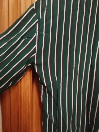 Camisa Pull&Bear rayas verde