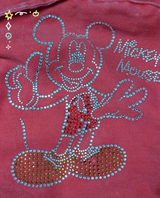 Borsa a tracolla Disney Mickey Mouse rossa