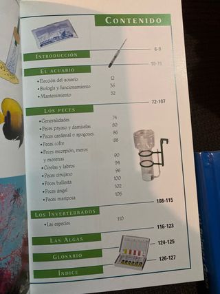 El acuario de agua salada