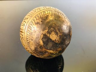 Conjunto de dos jarras indias especiales de cobre