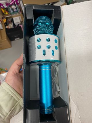 Micrófono Karaoke Niños Azul