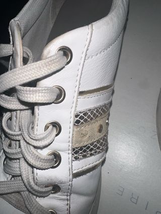 Scarpe Geox Donna Bianco Oro Tg 39