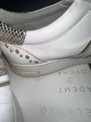Scarpe Geox Donna Bianco Oro Tg 39