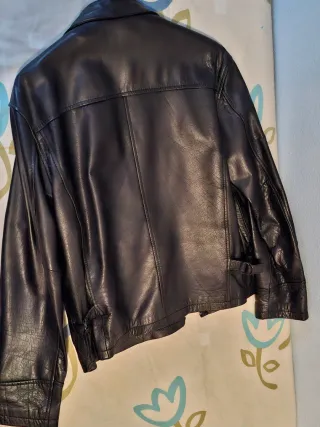 Chaqueta de cuero F & Co Talla L