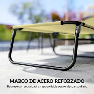 Tumbona Plegable Multiusos - Reclinado Total