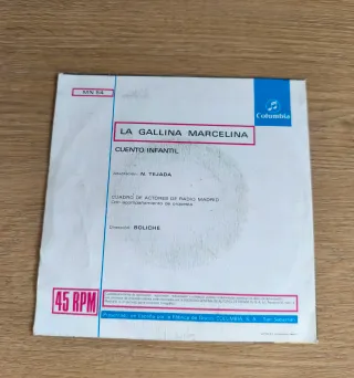 Lote de 3 vinilos pequeños de cuentos infantiles