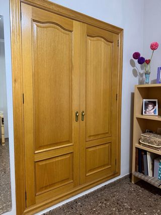 Puertas de madera roble