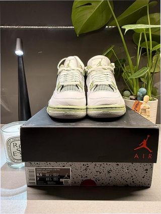 Jordan 4 Retro Seafoam Talla 39