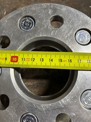 Separadores de 5/114.3 25mm buje 66,+tornillos