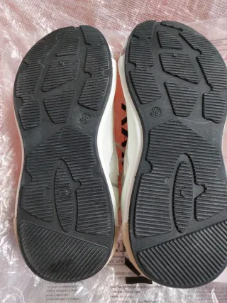 Zapatillas Jisti Moda Mujer Beige/Blanco