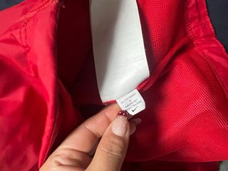 Giacca Nike Antivento Rossa Taglia S/M