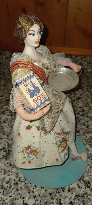 Muñeca Antigua Arroz SOS 60s 70s